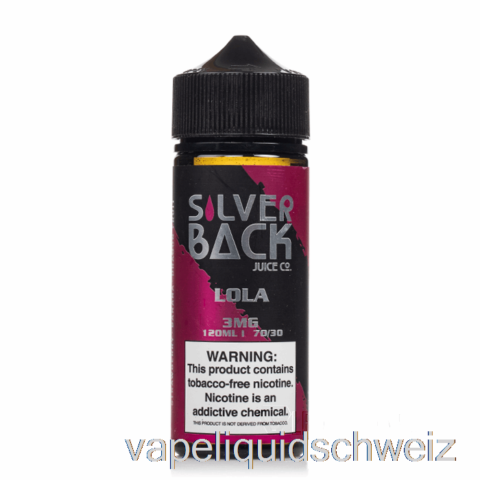 Lola - Silverback Juice Co. - 120 Ml 3 Mg Vape Ohne Nikotin